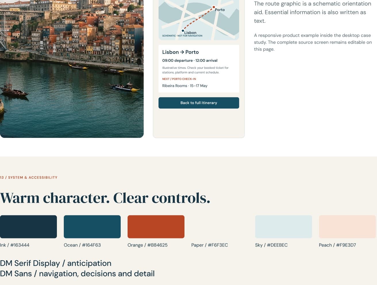 ROVE Collaboration State: Alex Morgan + Jules Davis reviewing stay change with in-product companion notes